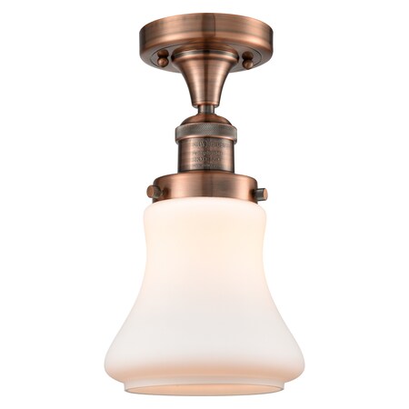 Innovations Lighting One Light Vintage Dimmable Led Semi-Flush Mount 517-1CH-AC-G191-LED